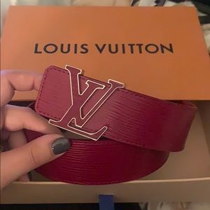 Louis Vuitton Epi Leather Belt